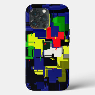 Handyhülle mit abstraktem Design. iPhone 13 Pro Case