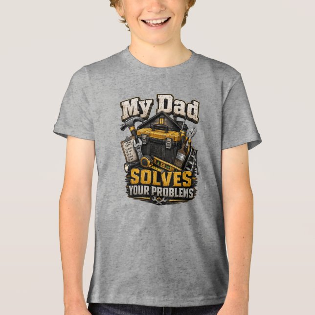 Handyman (2) Tri-Blend shirt (Front)