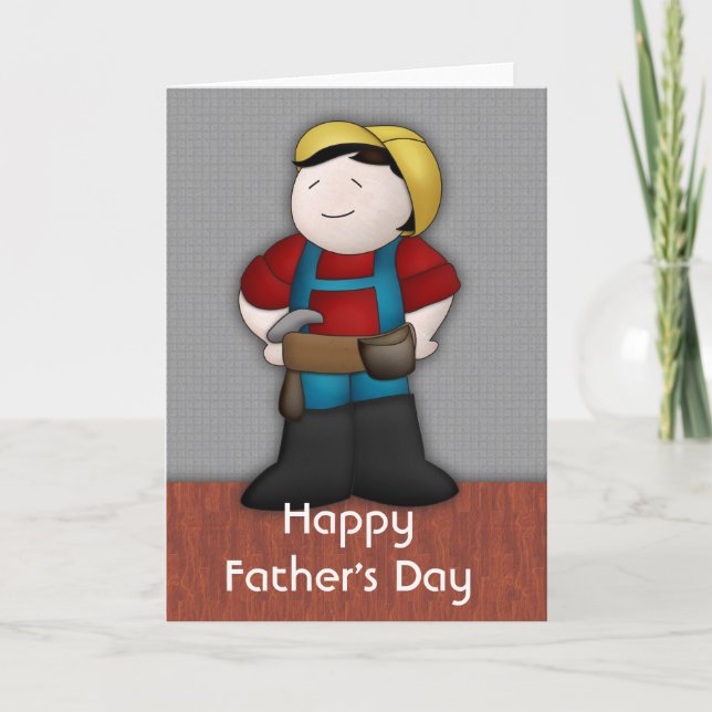 Handyman :: Blank Father's Day Greeting Card (Front)