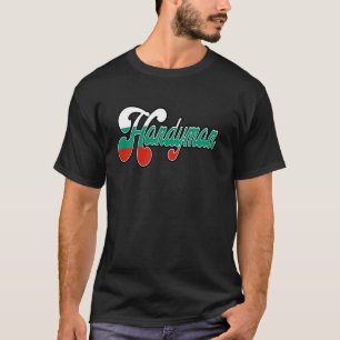 Handyman Bulgarian Vintage Heritage DNA Flag T-Shirt