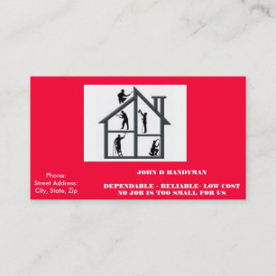 HANDYMAN BUSINESS CARD