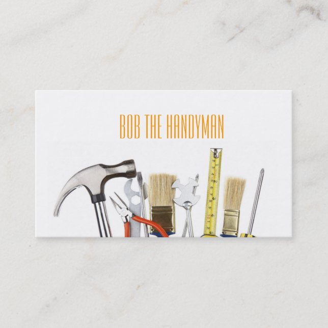 Handyman business card (Front)