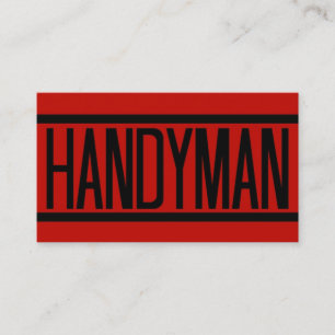 Handyman Business Card
