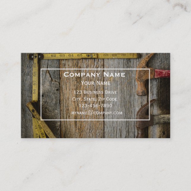 Handyman Business Card (Front)