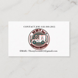 HANDYMAN BUSINESS CARD
