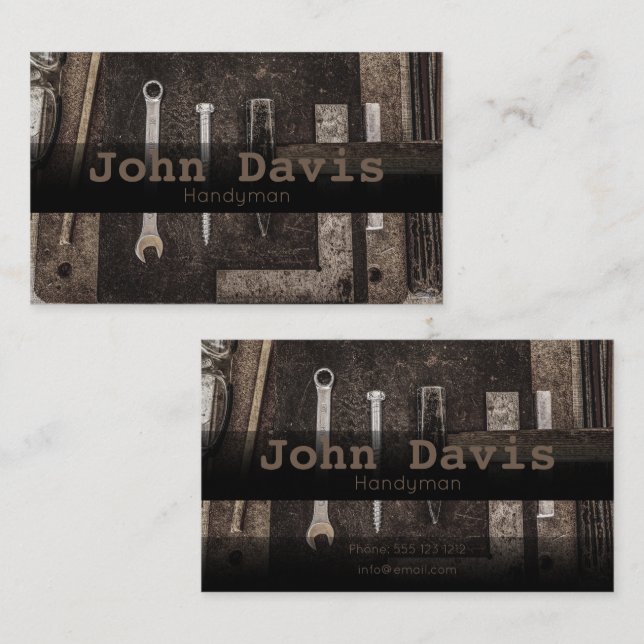 Handyman business card (Front/Back)