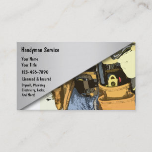Handyman Business Cards