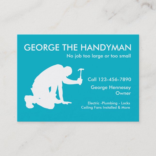 Handyman Business Cards (Front)