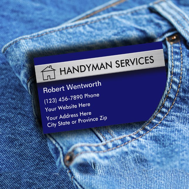 Handyman Business Cards (Creator Uploaded)
