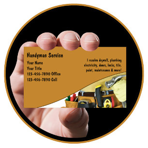 Handyman Business Cards