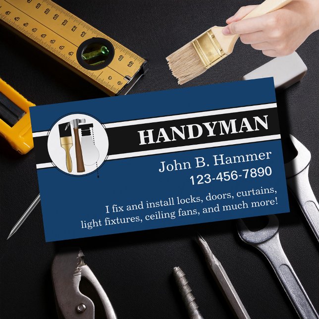 Handyman Business Cards (Creator Uploaded)