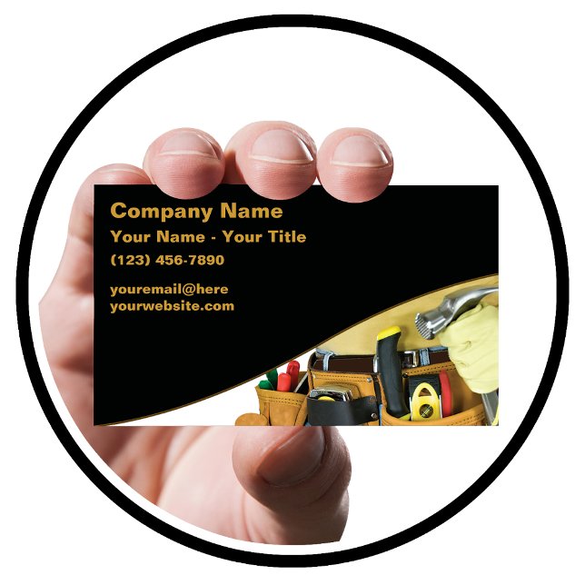 Handyman Business Cards (Creator Uploaded)