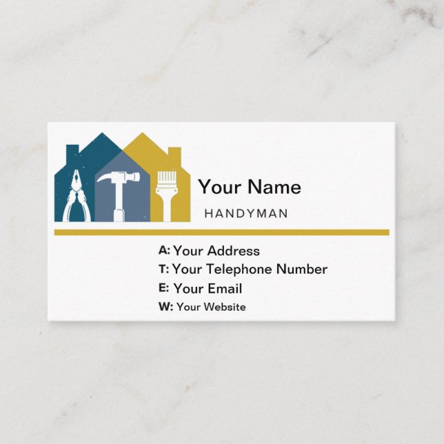 Handyman Business Cards (Front)