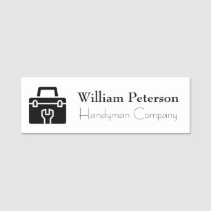 Handyman Company/ Business Logo Name Tag