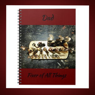 Handyman Fixer of All Things Drill Bits Notebook