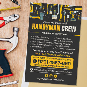 Handyman Flyer - Home Repair & Maintenance