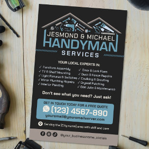 Handyman Flyer - Home Repair & Maintenance