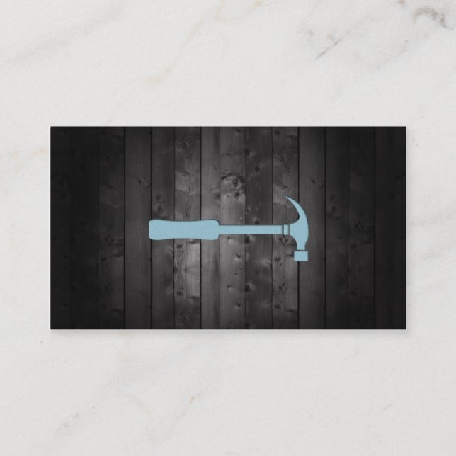 Handyman Hammer Business Card (Front)