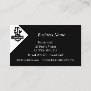 Handyman Handiman Repair Person Maintenance Business Card