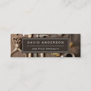 Handyman Home Improvement Carpentry Repairs Mini Business Card