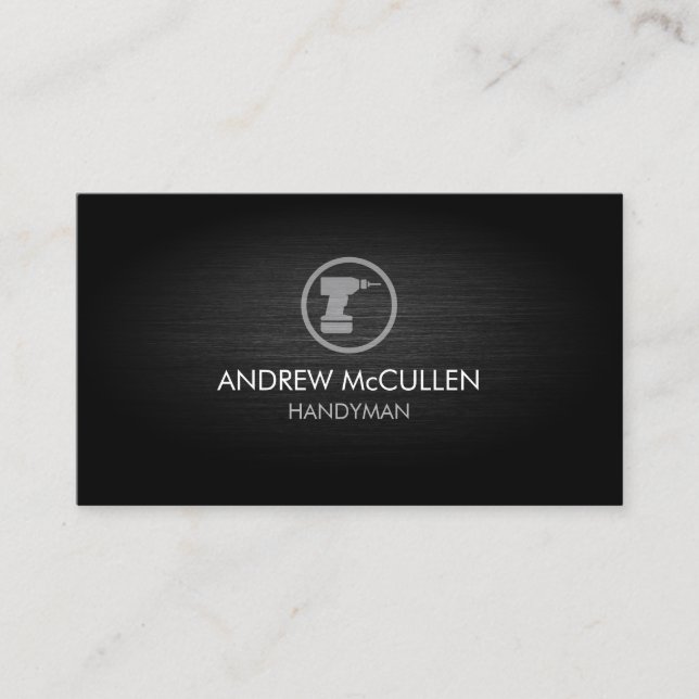 Handyman Home Repairs Business Card (Front)