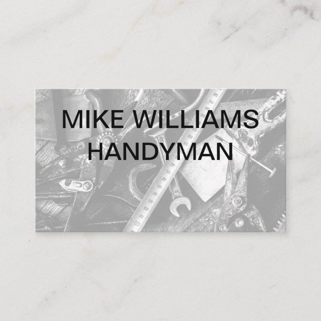 Handyman New Business Cards (Front)