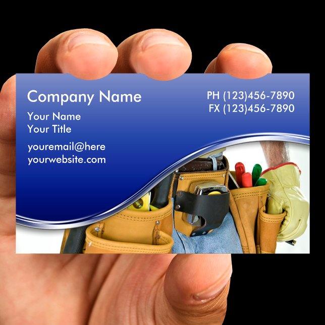 Handyman New Design Business Card (Creator Uploaded)