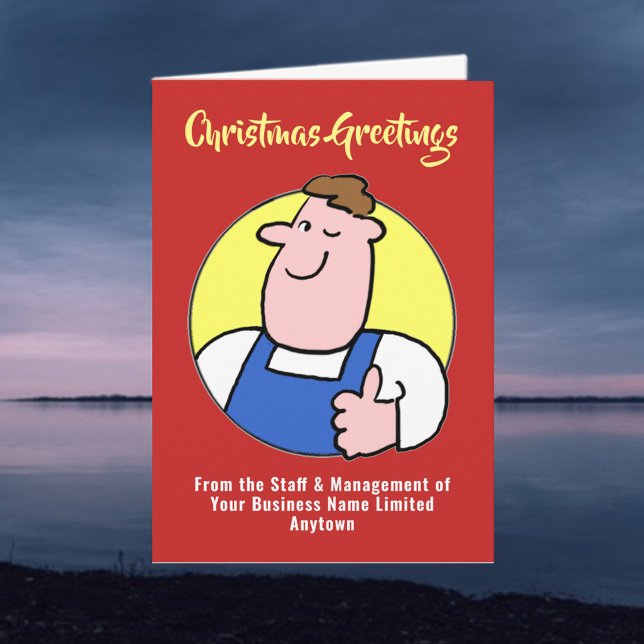 Handyman or DIY Company Christmas Card (Creator Uploaded)