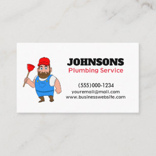 Handyman Plumber Maintenance Business Card