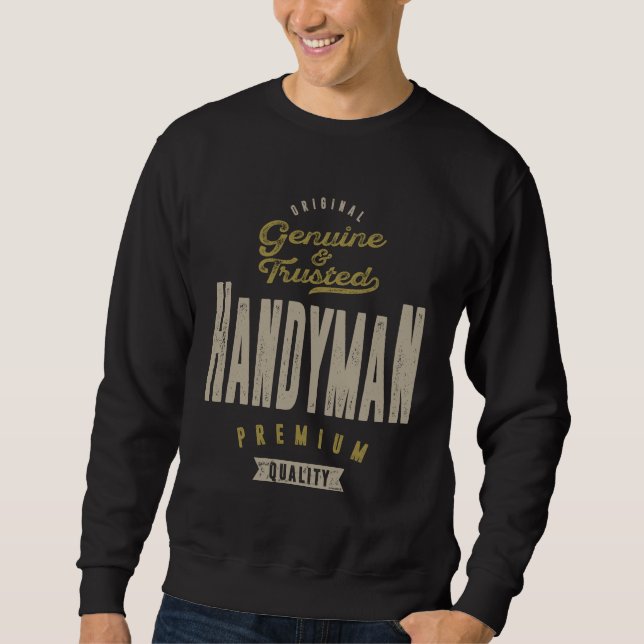 Handyman Premium Sweatshirt (Front)