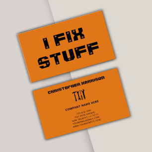 Handyman Professional Repair Maintenance Service  Business Card