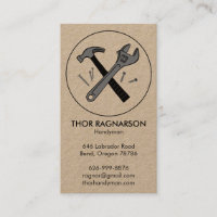 Handyman Repair Construction Wrench Hammer KRAFT