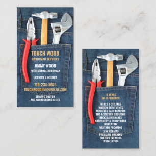 Handyman Tools Business Card