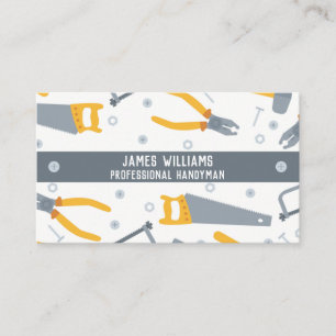Handyman Tools Business Card