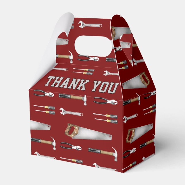 Handyman work tools  favour box (Front Side)