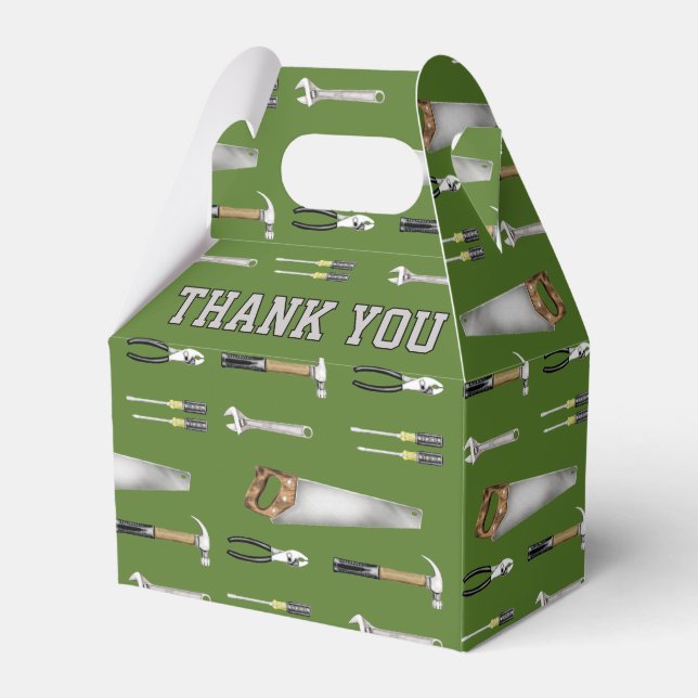 Handyman work tools  favour box (Front Side)