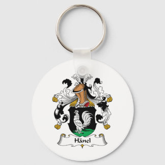 Hanel Family Crest Key Ring
