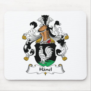 Hanel Family Crest Mouse Pad