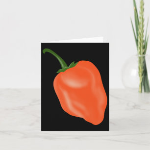 Hanero Chilli Pepper Matching Halloween Costume Bi Card