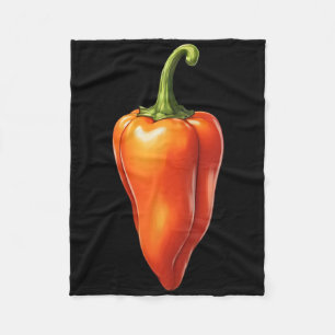 Hanero Chilli Pepper Matching Halloween Costume Bi Fleece Blanket