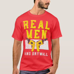Hang Drywall Installer Carpenter Master Design T-Shirt