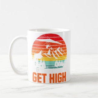 Hang Glider Get High Quote Funny Hang Gliding Coffee Mug