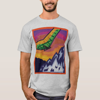 Hang Glider Over the Mountains T-Shirt