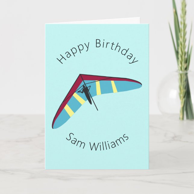 Hang Gliding Card (Front)