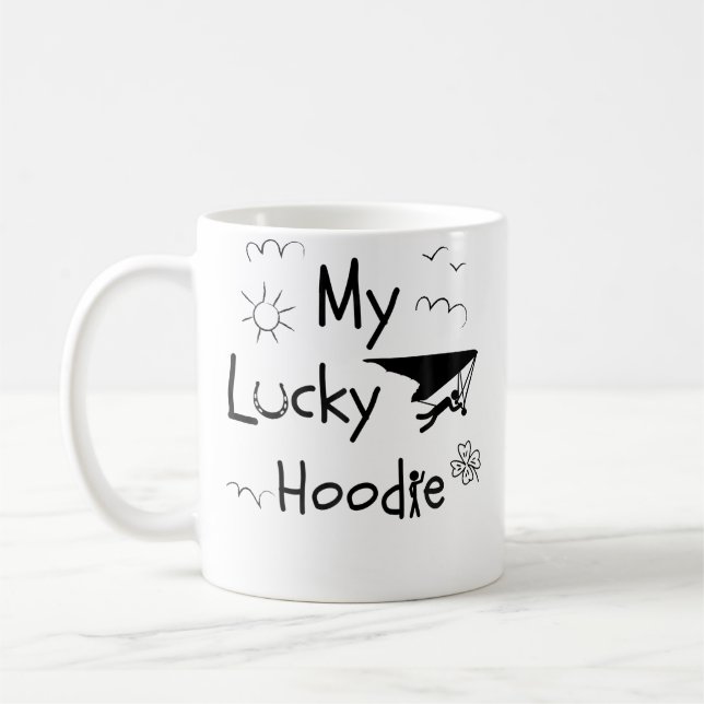 Hang-Gliding Delta-Glider Delta-Gliding Funny Hang Coffee Mug (Left)