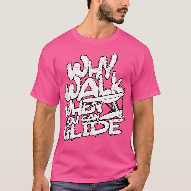 Hang Gliding Hang Glider Hang Gliding T-Shirt (Front)