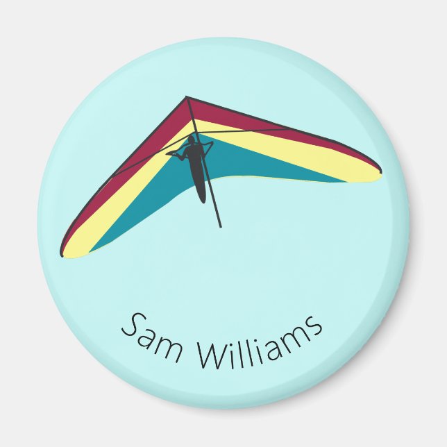 Hang Gliding Magnet (Front)