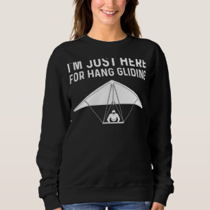 Hang Gliding Men Women Hang Glider Pilot Flyers Sweatshirt