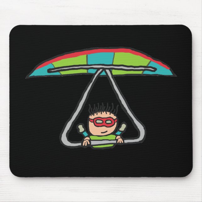 Hang Gliding Mouse Pad (Front)