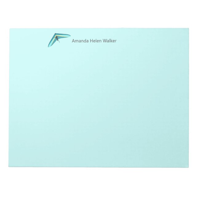 Hang Gliding Notepad (Front)